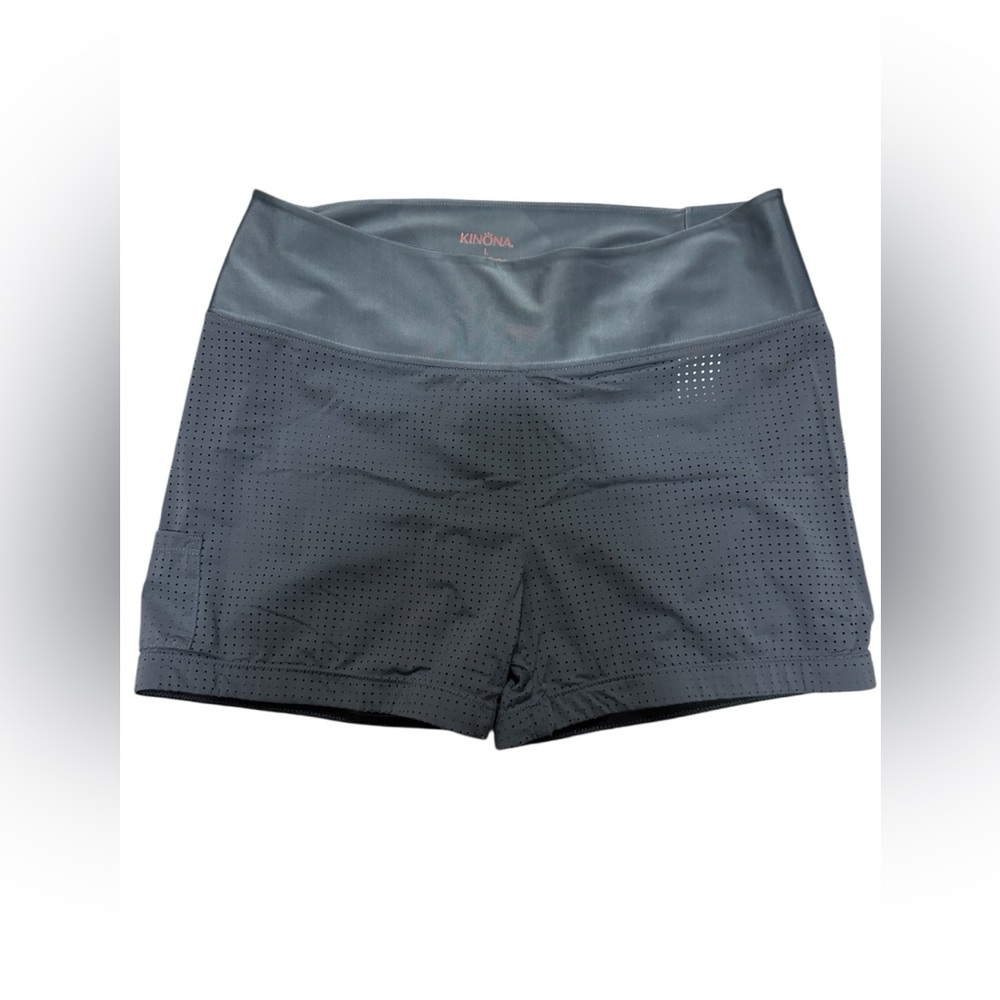 Kinona Women's Gray Mesh Golf Shorts
